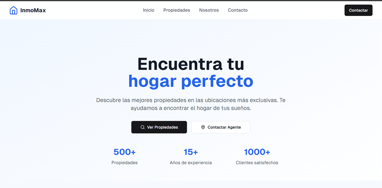 InmoMax - Inmobiliaria